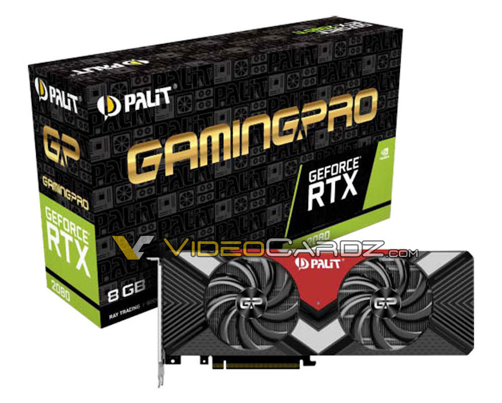 Palit GeForce RTX 2080 Gaming Pro