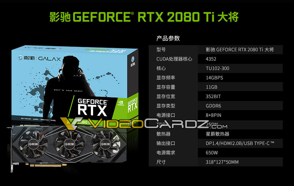 Galax GeForce RTX 2080 Ti