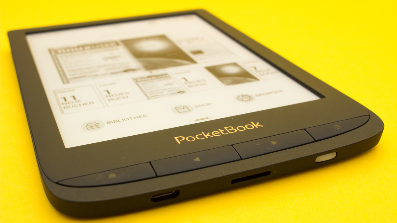 PocketBook Touch Lux 4 im Test: Auch ohne HD ein stimmiger E‑Book‑Reader