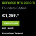 Founders Edition: Preise der RTX 2080 Ti, RTX 2080 und RTX 2070