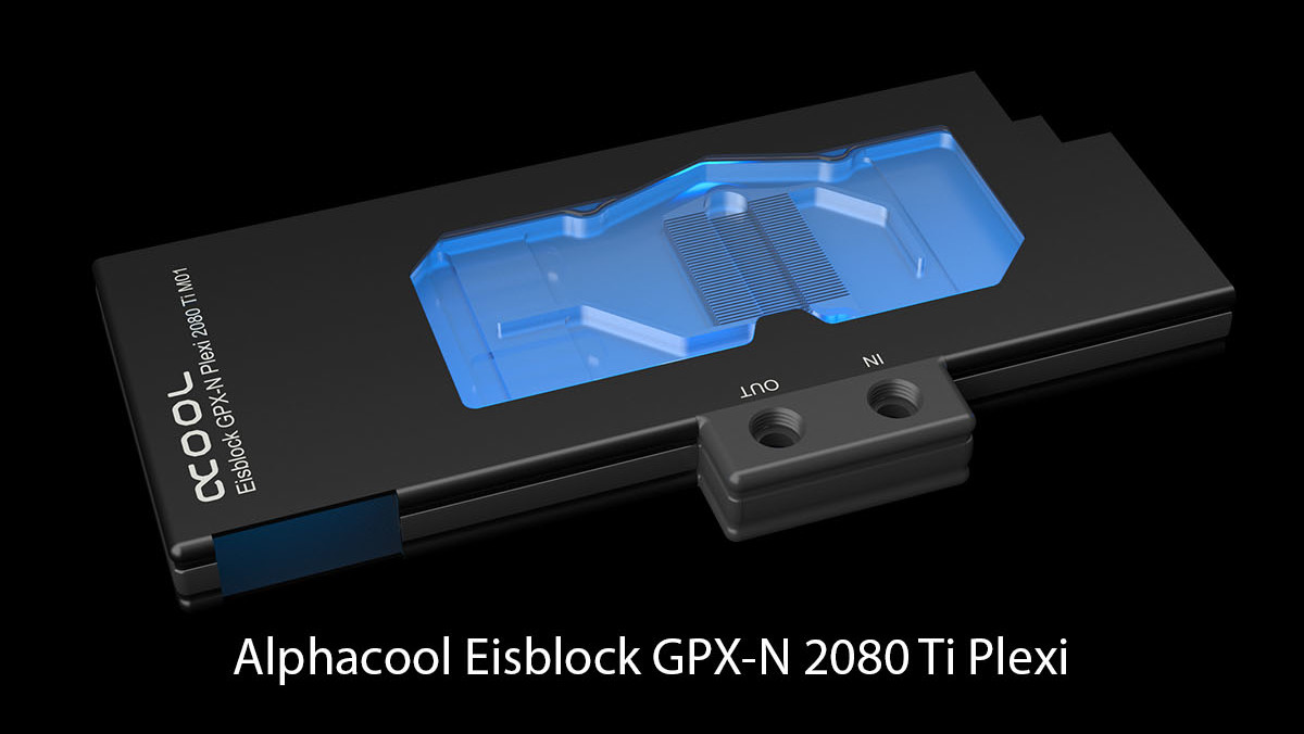 Alphacool Eisblock 2080 Ti: Wasserkühler für die Nvidia RTX 2080 Ti