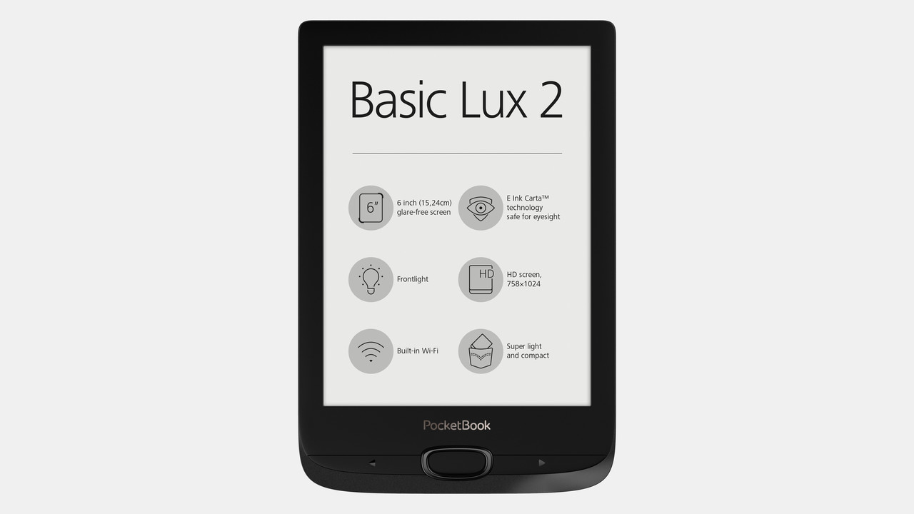PocketBook Basic Lux 2: Einsteiger-Reader mit neuem Gesicht