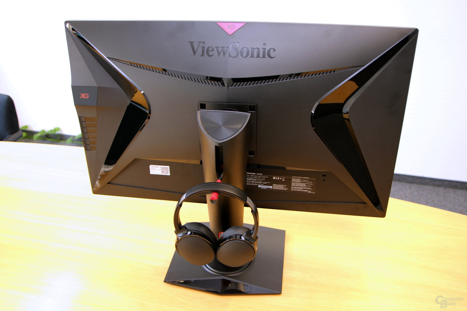 ViewSonic XG3220 – Headset-Halter am Standfuß