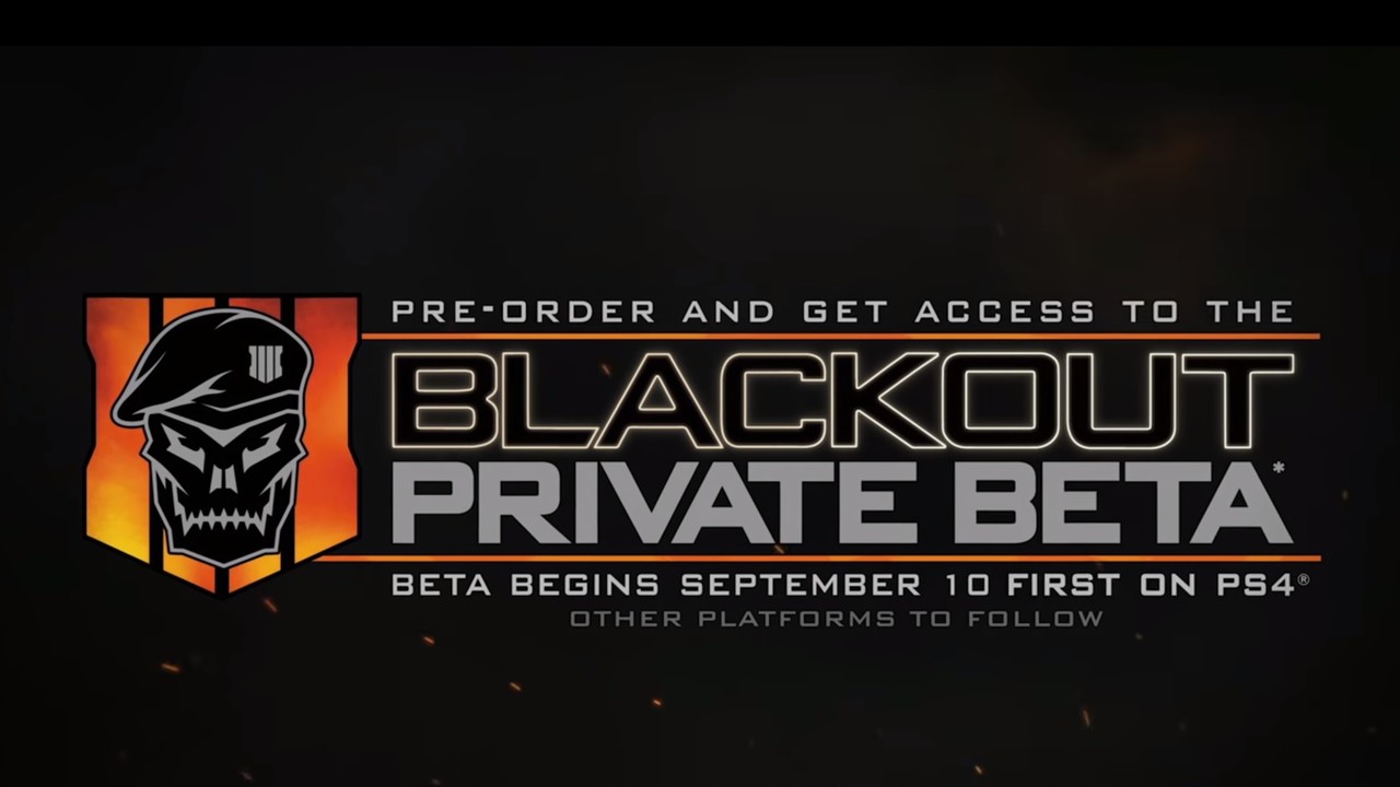 Call of Duty: Black Ops 4: Blackout-Open-Beta für den PC ab 15. September