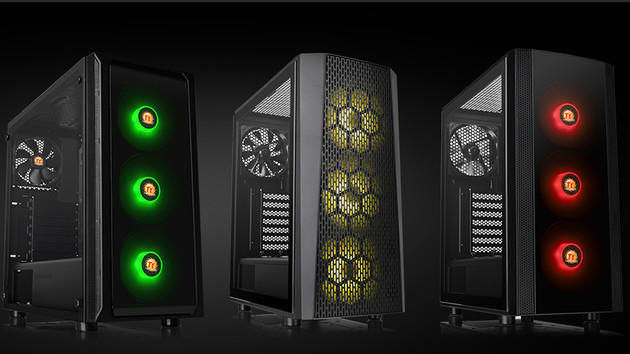 Thermaltake J22 – J25 & V200: Fünf ähnliche Gehäuse für manchen Geschmack