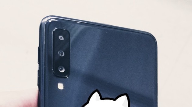 Galaxy A7 (2018): Neues Samsung-Smartphone mit drei Hauptkameras