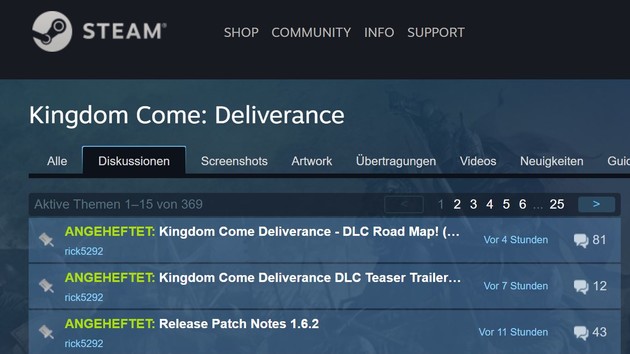 Steam: Valve moderiert Foren im Hintergrund