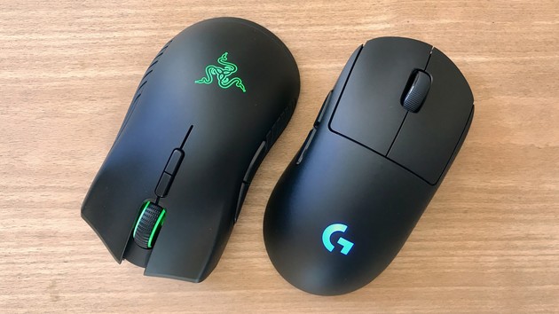 Drahtlose Gaming-Mäuse im Test: Logitech G Pro Wireless gegen Razer Mamba Wireless