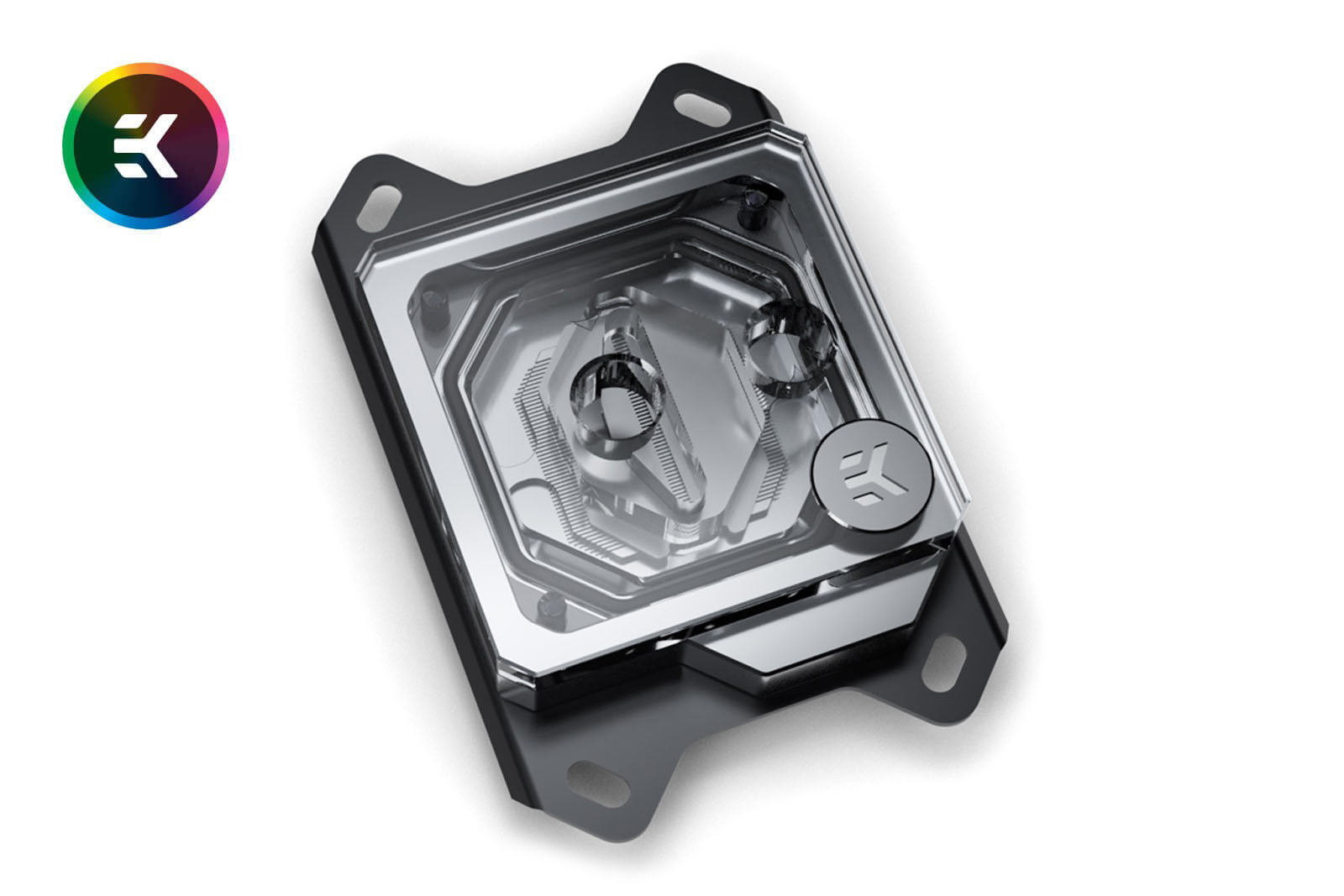 EK Water Blocks Velocity RGB Nickel + Plexi: AMD-Version