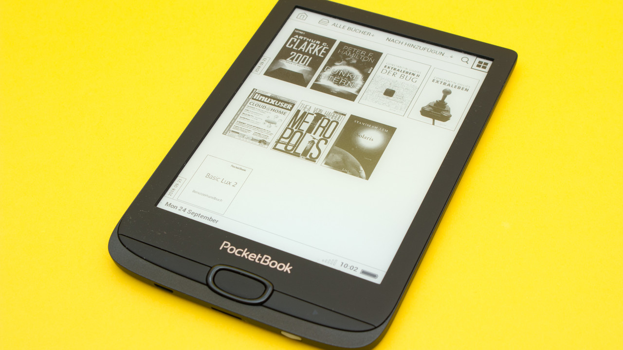 PocketBook Basic Lux 2 im Test: Der empfehlenswerte 85-Euro-E-Book-Reader