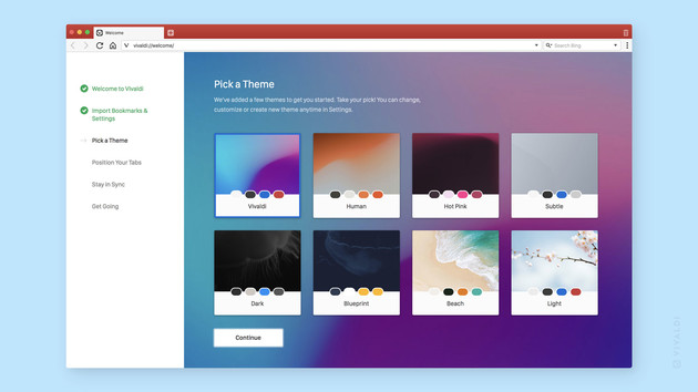 Browser: Vivaldi 2.0 synchronisiert erstmals die Nutzerdaten