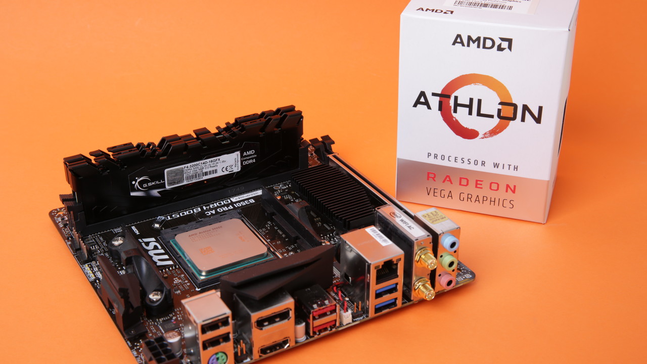 Athlon 200GE im Test: AMDs 50-Euro-Herausforderer für den Intel Pentium G