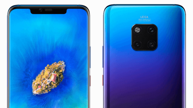 Huawei: Mate 20 Pro kommt mit 4.200-mAh-Akku und 128 GB