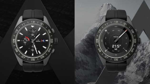 LG Watch W7: Hybride Smartwatch verbindet Display mit Zeigern