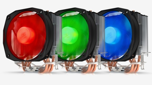 SilentiumPC Spartan 3 Pro RGB: Bunte Tower-Alternative zum Boxed-Kühler