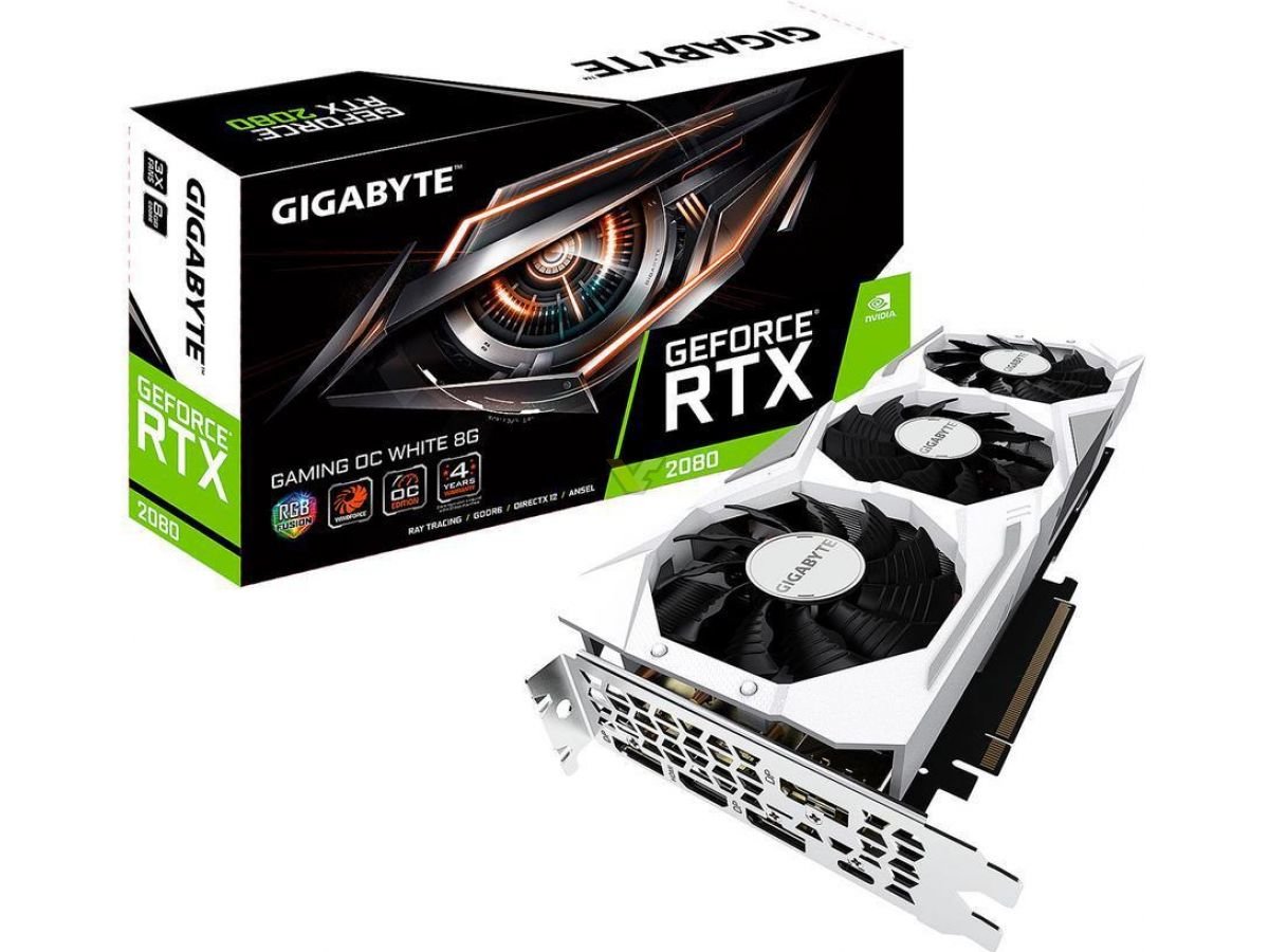 Gigabyte GeForce RTX 2080 Gaming OC White