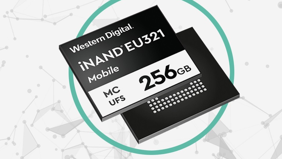 iNAND MC EU321 EFD: Erster 96-Layer-UFS-NAND von Western Digital