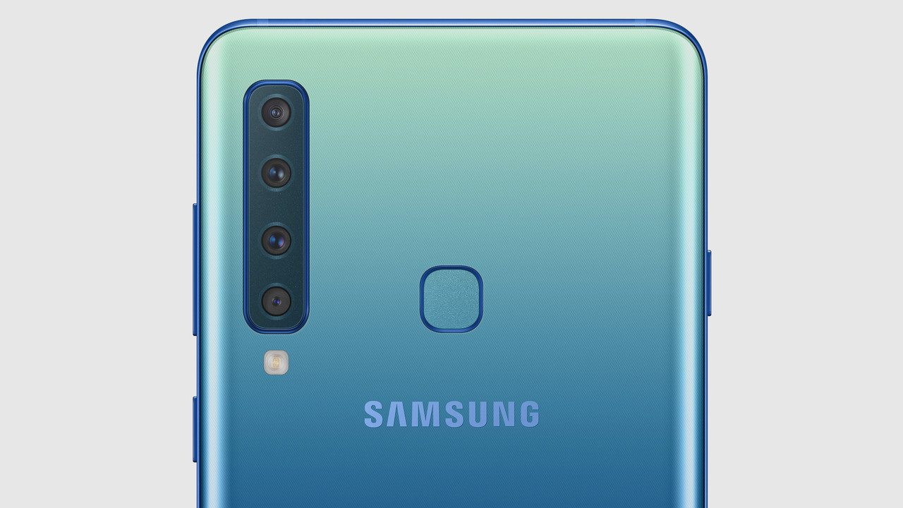 Samsung Galaxy A9 (2018): Vier Kameras für Weitwinkel, Zoom und Bokeh