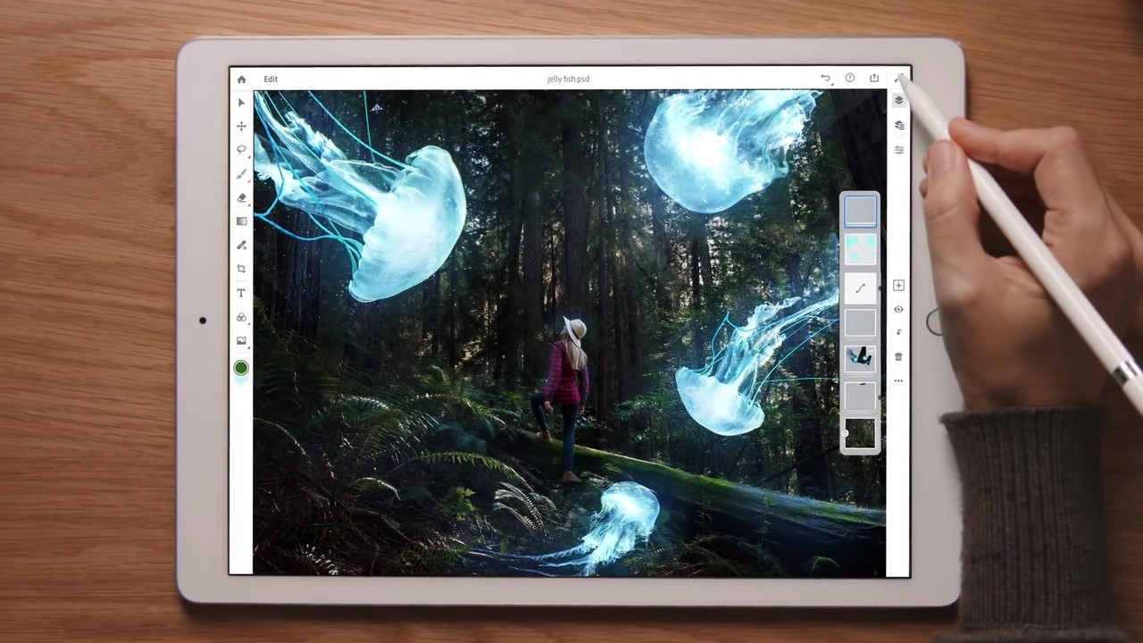 Adobe: Photoshop CC kommt 2019 auf das iPad