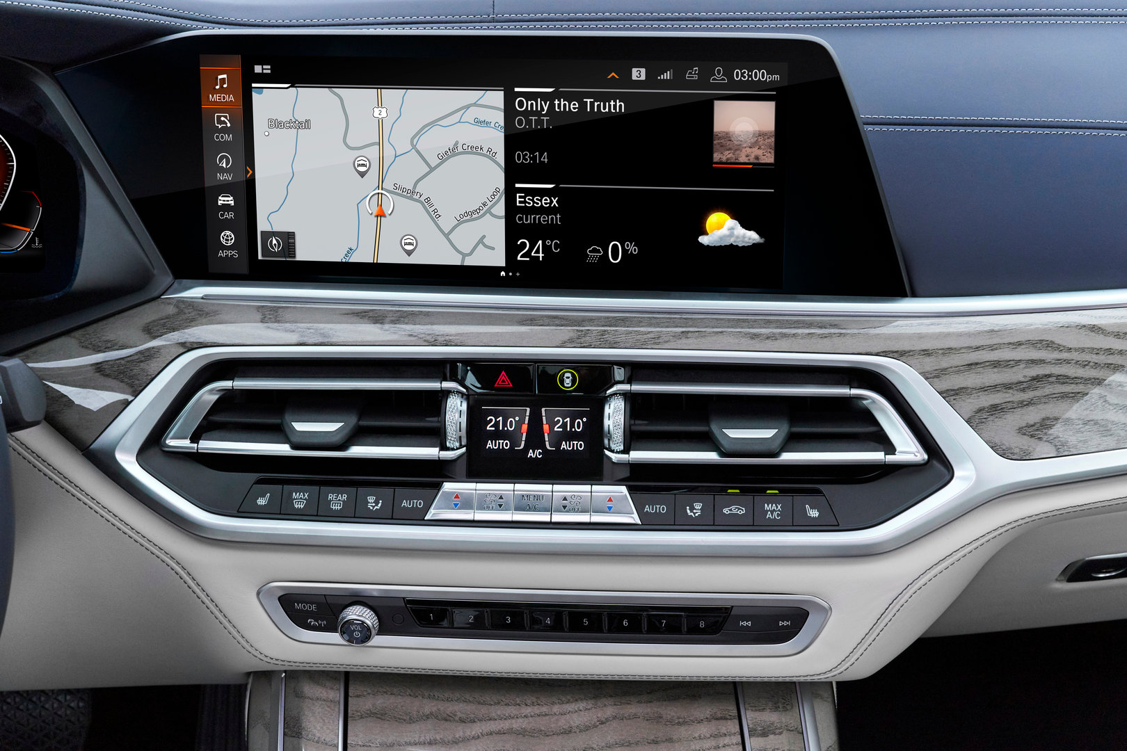 BMW X7 – Control Display