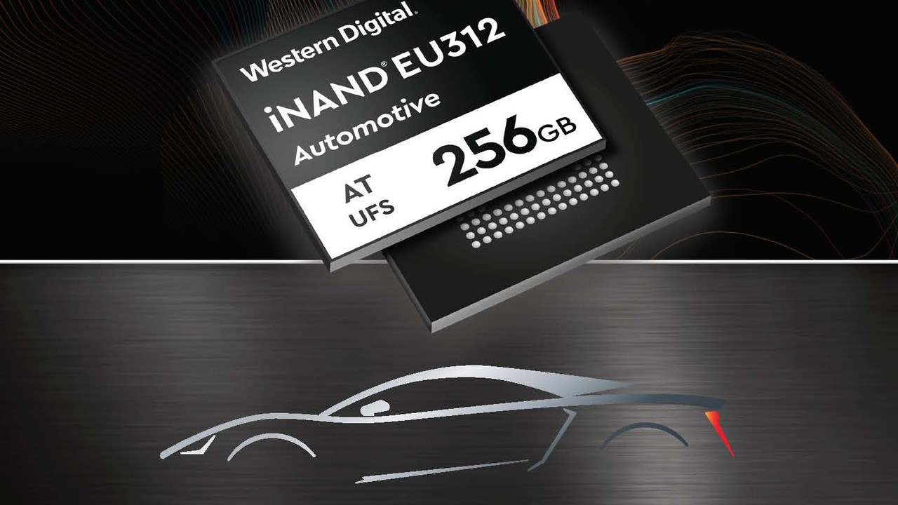 Western Digital: Embedded Flash Drive mit 256 GB 3D-NAND fürs Auto