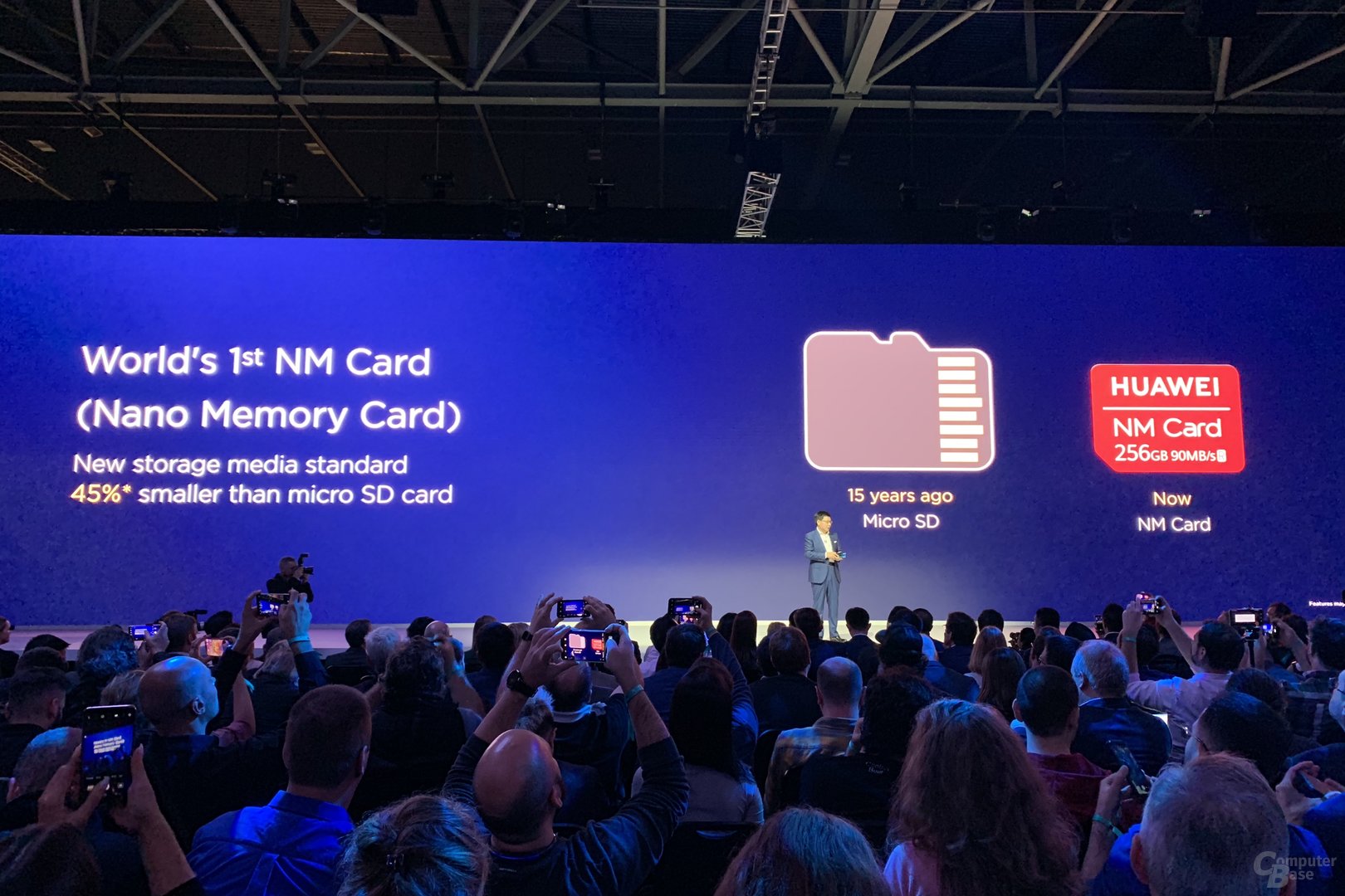 Nano Memory Card im Vergleich mit microSD-Karte