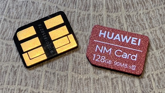 Nano Memory Card: Huaweis NM Card hat es als neuer Standard nicht leicht