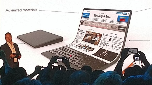 Samsung: Notebook mit faltbarem Display in der Entwicklung