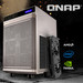 KI-NAS mit 2.000 Watt: QNAP TS-2888X mit Intel Xeon W und vier Grafikkarten