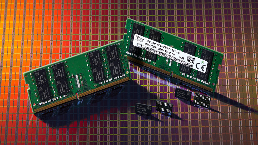 SK Hynix: Erster DDR4-SDRAM in 1y-Fertigung ist effizienter