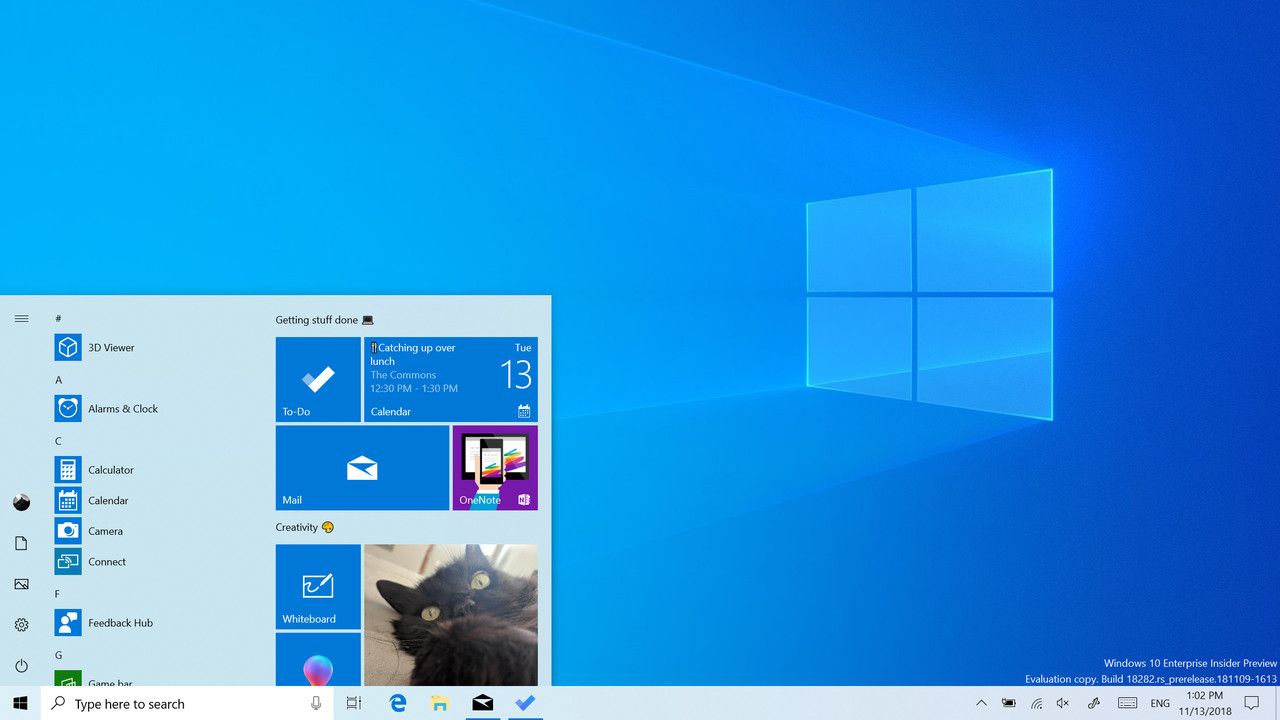 Light Theme: Windows 10 19H1 bringt ein neues, helles Design
