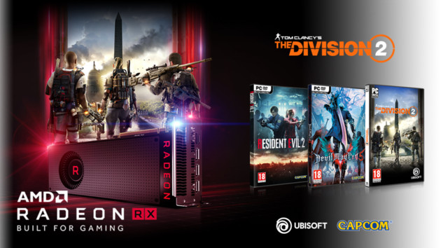 Radeon Bundle: Gratisspiele beim Kauf von RX Vega, RX 590, RX 580, RX 570