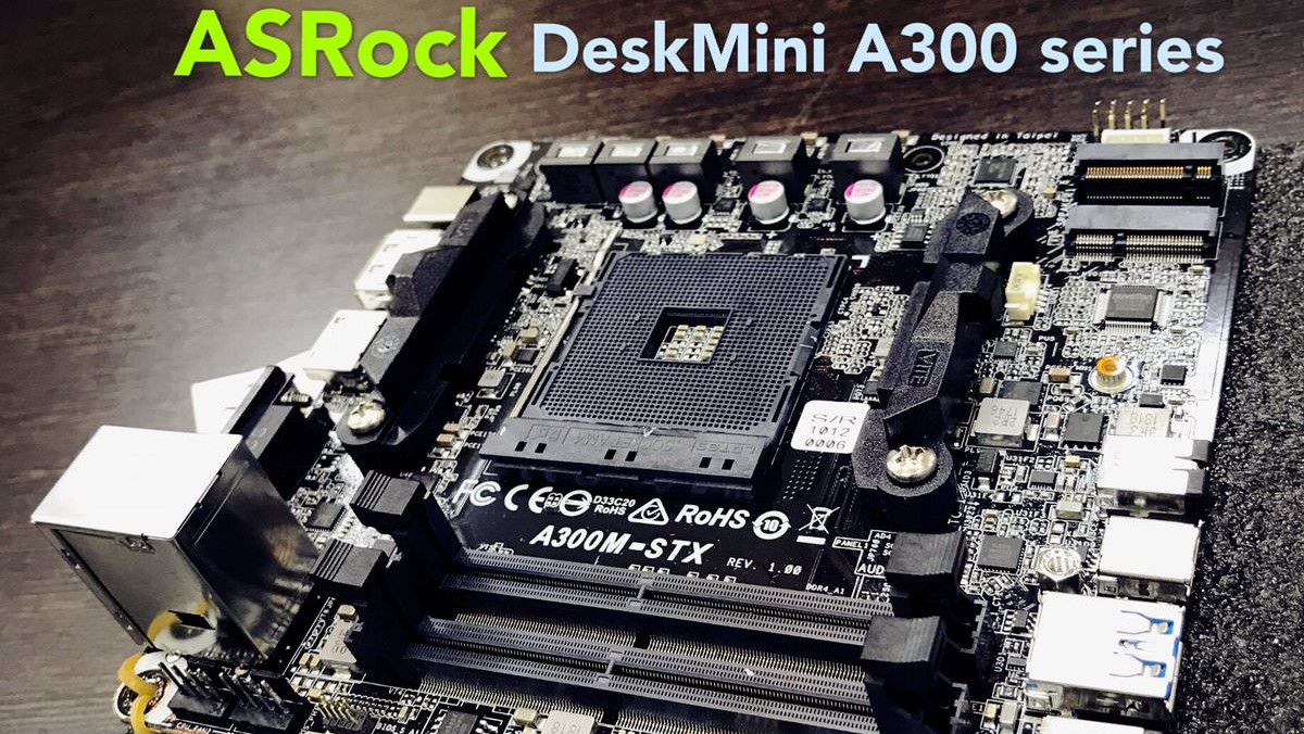 ASRock A300M-STX: STX-Mainboard mit AMDs kleinstem Ryzen-Chipsatz