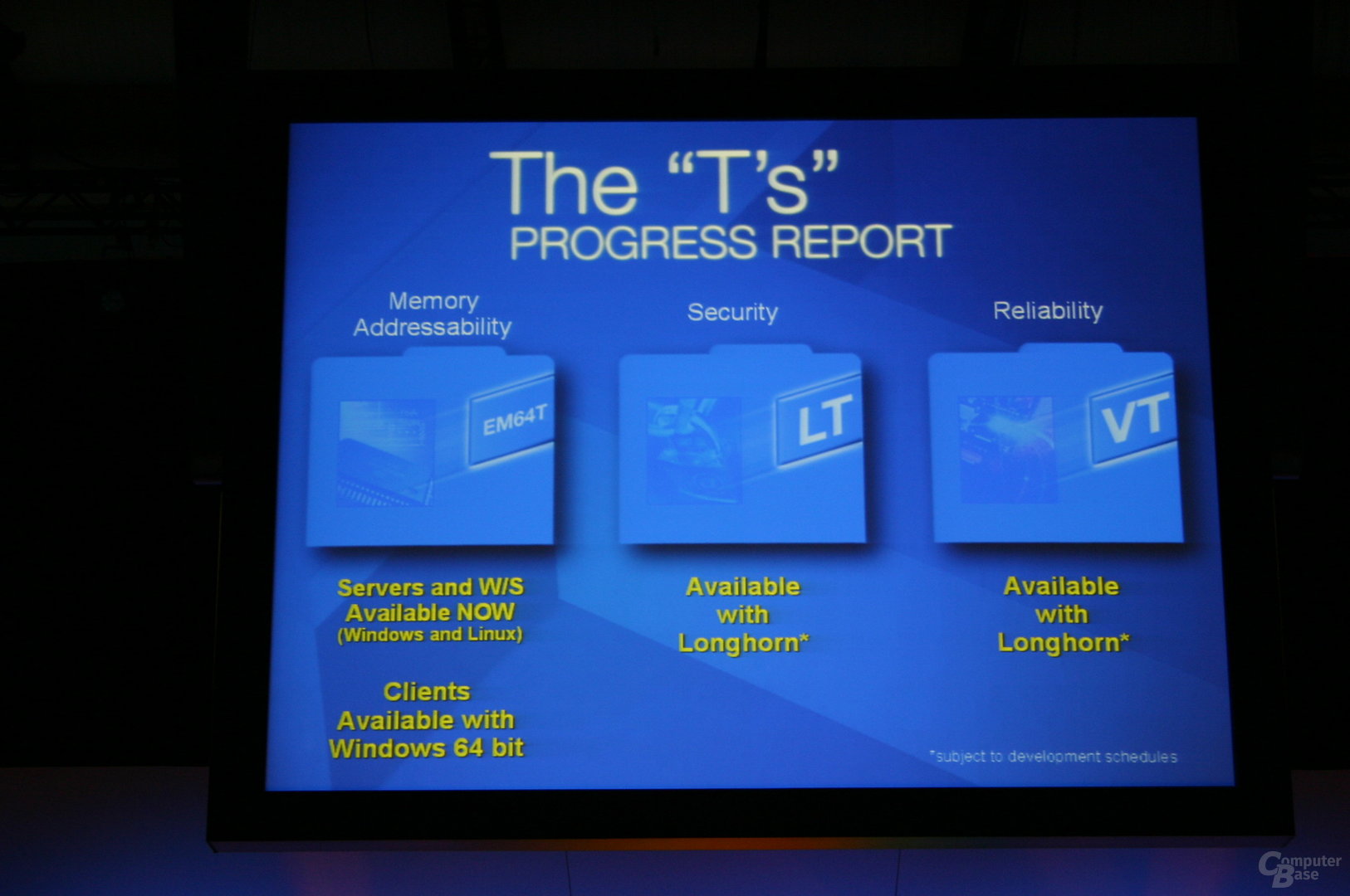 Mit den "T's" möchte Intel den Computer besser machen