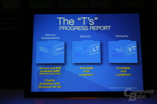 Mit den "T's" möchte Intel den Computer besser machen