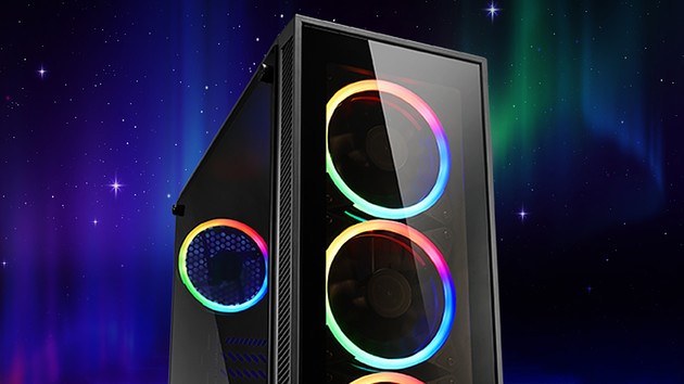 TG4 & Skiller SGC1 RGB: Sharkoon zeigt vier Gehäuse mit Glas und Beleuchtung