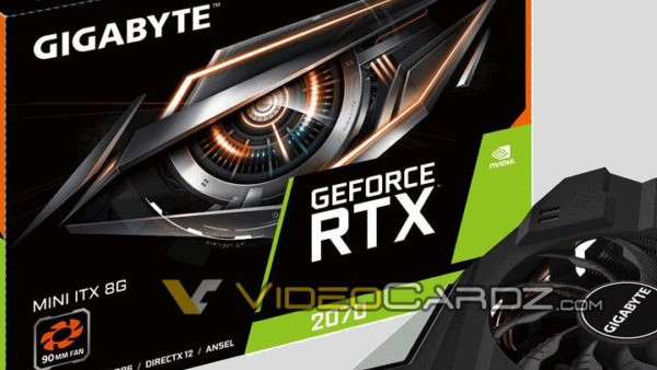 GeForce RTX als ITX: Gigabyte Mini ITX könnte die kleinste RTX 2070 werden