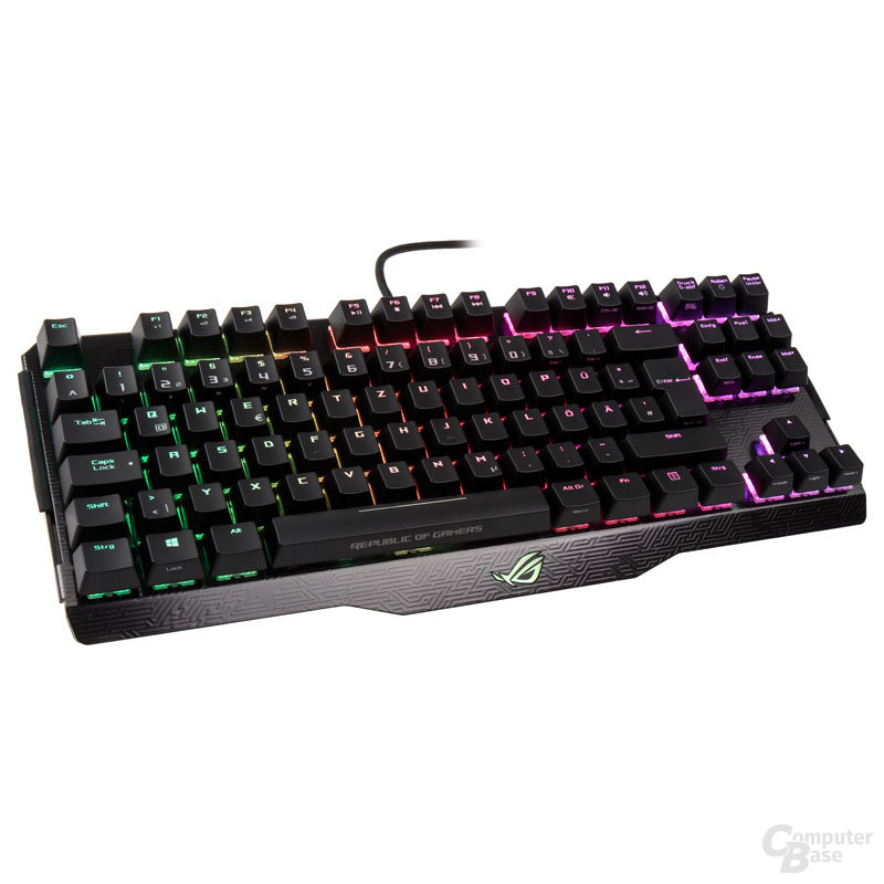 Asus ROG Claymore Core RGB Gaming mit Cherry MX Brown