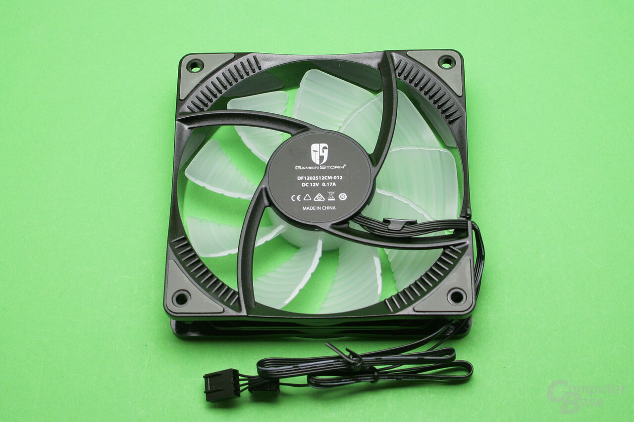 Deepcool Castle 240 RGB: 120-mm-Serienlüfter