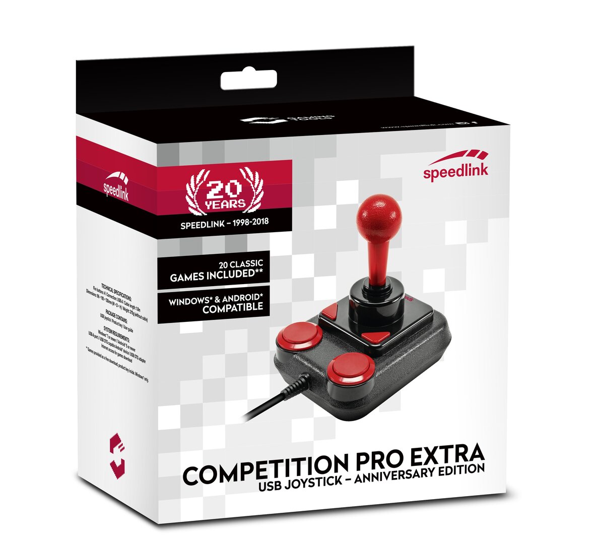 Speedlink Competition Pro Extra USB-Joystick – Anniversary Edition