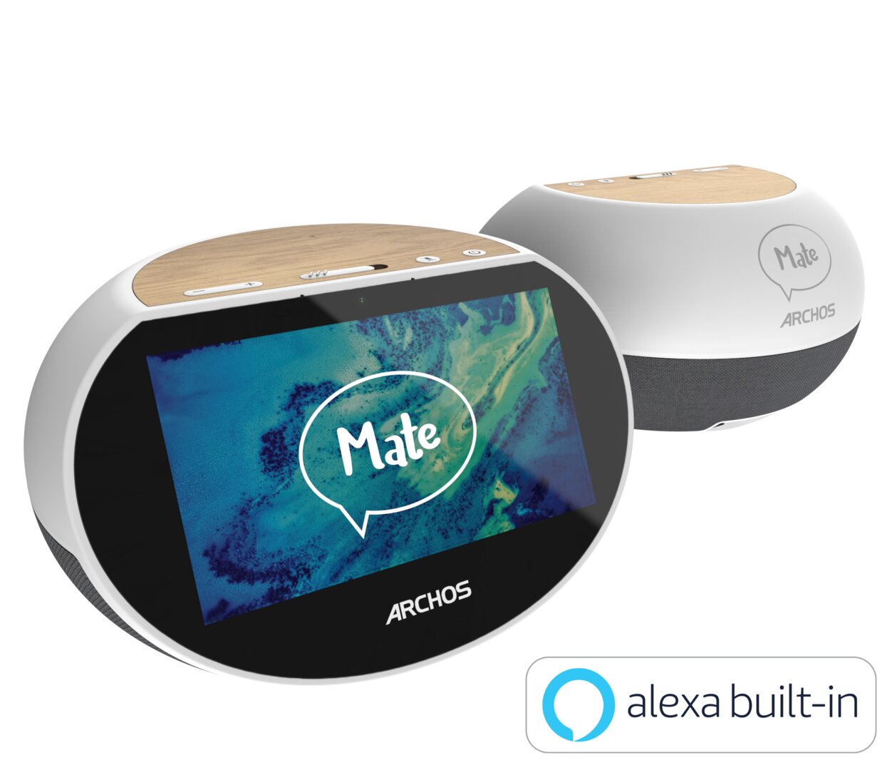 Archos Mate 5: Smart-Display mit Amazon Alexa
