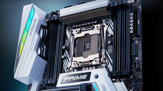 Mainboard: Asus Prime X299-Deluxe II mit neuer Kühlung und RGB