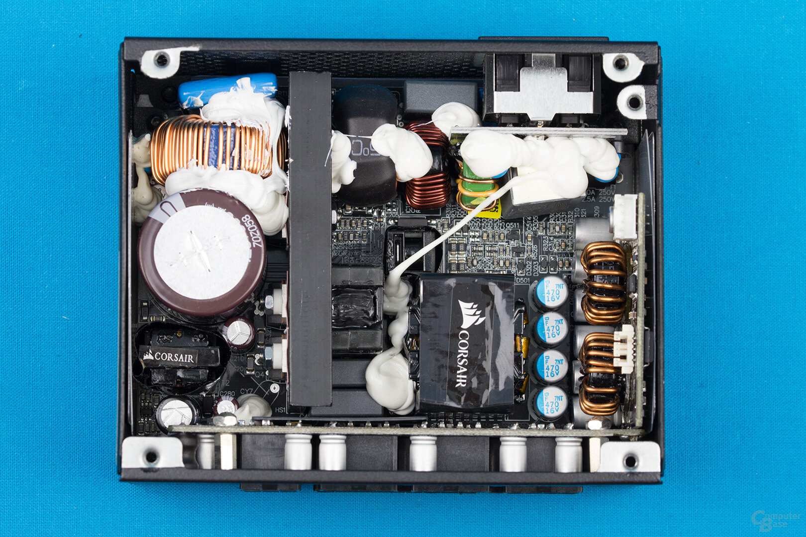 Corsair SF450 Platinum – Übersicht Elektronik