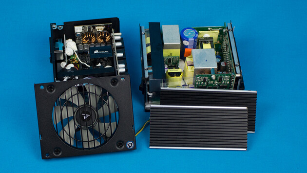 Corsair vs. Silverstone im Test: Zwei SFX-Platinum-Netzteile, einmal passiv gekühlt