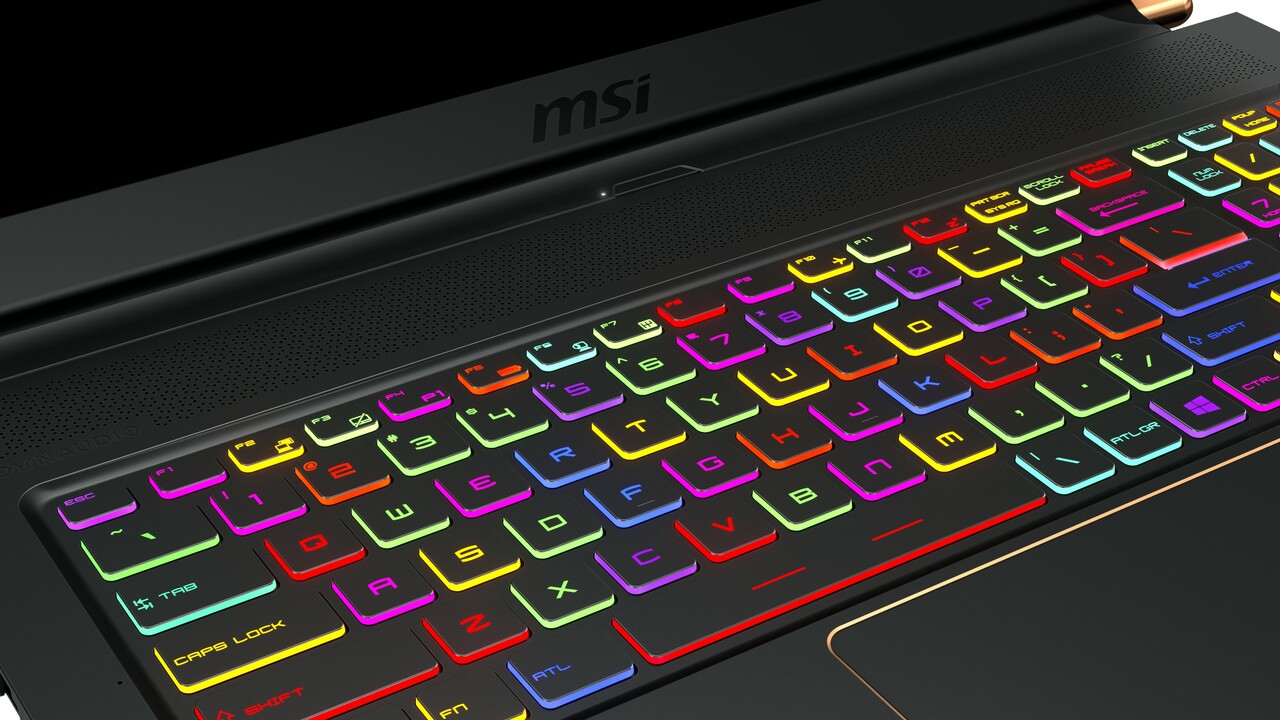 MSI GS75 Stealth: Trotz 17,3 Zoll bleibt das Gaming-Notebook schlank
