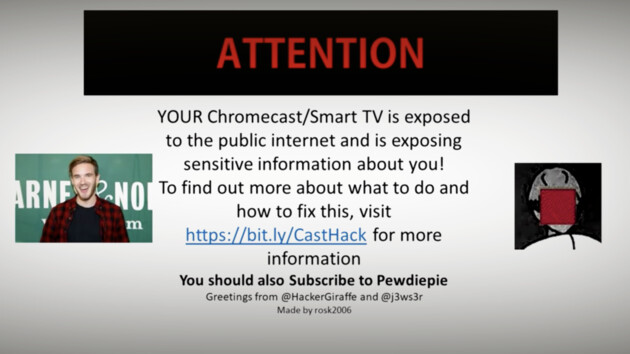 PewDiePie-Fans: Nach Druckern wird nun Chromecast für Aufruf gehackt