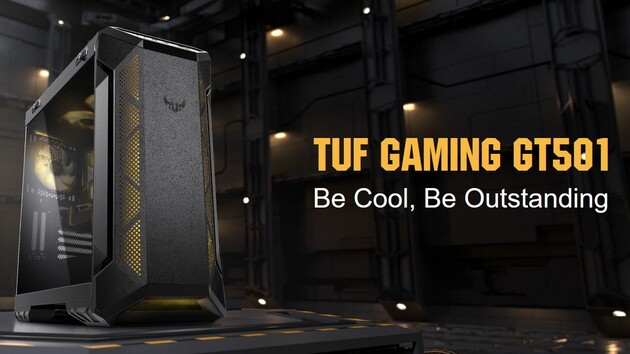 Asus TUF GT501: Erstes TUF-Gehäuse kleidet sich martialisch-militärisch