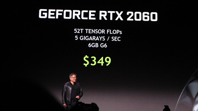 Nvidia: Die GeForce RTX 2060 mit TU106 und 6 GB ist offiziell