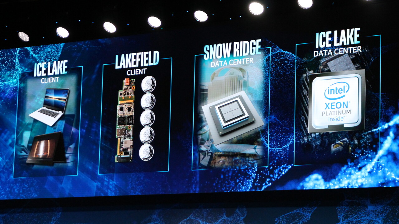 10-nm-Produkte: Intel zeigt CPUs, SoCs und gestapelte Chips zur CES 2019