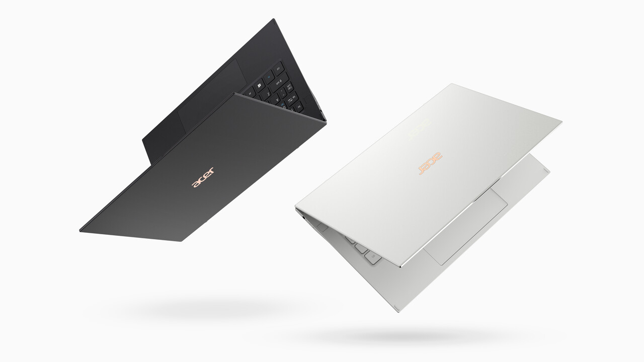 Acer Swift 7: 890-Gramm-Notebook mit 14" und extremen Abmessungen